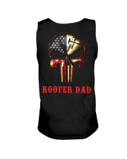 Roofer Dad Skull Unisex Tank thumbnail