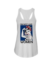 I'm Not Like Firefighter's Mom Most Women Utah Ladies Flowy Tank thumbnail