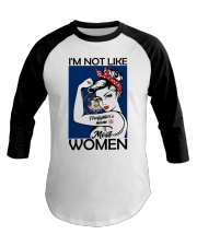 I'm Not Like Firefighter's Mom Most Women Utah Baseball Tee thumbnail