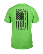 I Am Not Most Women Hair Stylist Classic T-Shirt back