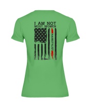 I Am Not Most Women Hair Stylist Premium Fit Ladies Tee thumbnail