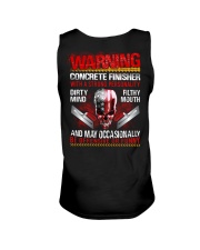 Warning Concrete Finishe with a strong personality Unisex Tank thumbnail