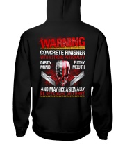 Warning Concrete Finishe with a strong personality Hooded Sweatshirt thumbnail
