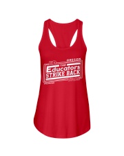 The Educators Strike Back Ladies Flowy Tank thumbnail