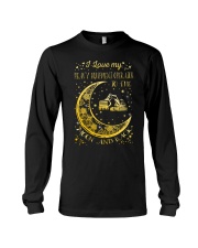 I Love My Operator To Ther Moon And Back Long Sleeve Tee thumbnail