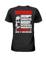 Electrician Annoy At Your Own Risk Ladies T-Shirt thumbnail
