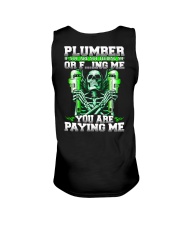 Plumber You Are Paying Me Unisex Tank thumbnail