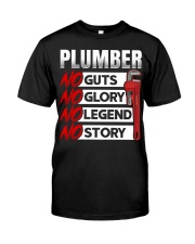 Plumber No Guts No Glory No Legend Premium Fit Mens Tee thumbnail