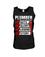 Plumber No Guts No Glory No Legend Unisex Tank thumbnail