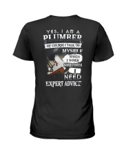 Plumber Expert Advice Ladies T-Shirt thumbnail