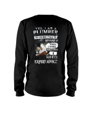 Plumber Expert Advice Long Sleeve Tee thumbnail