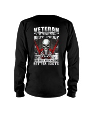 Veteran I Try To Make Things Idiot Proof Long Sleeve Tee thumbnail
