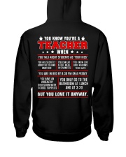 You know you're a teacher when Hooded Sweatshirt thumbnail