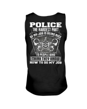 Police The The Hardest Part Of My Job Unisex Tank thumbnail