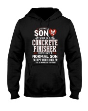 Son Who Is A Concrete Finisher Hooded Sweatshirt tile