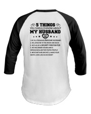 Firefighter Noun Baseball Tee tile