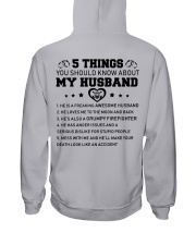 Firefighter Noun Hooded Sweatshirt tile