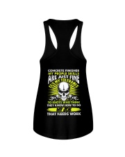 Concrete Finisher It's My Tolerance Ladies Flowy Tank thumbnail