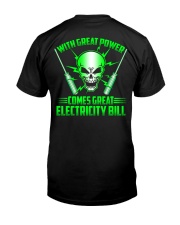 With Great Power Comes Great Electricity Bill Premium Fit Mens Tee thumbnail