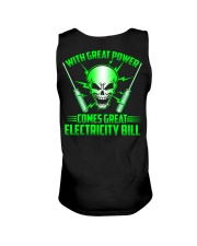 With Great Power Comes Great Electricity Bill Unisex Tank thumbnail