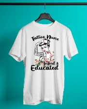 Tatto Nurse Inked Educated Classic T-Shirt lifestyle-mens-crewneck-front-3
