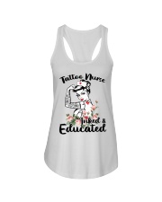 Tatto Nurse Inked Educated Ladies Flowy Tank thumbnail