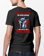 Welder Stay In Welding Classic T-Shirt lifestyle-mens-crewneck-back-5