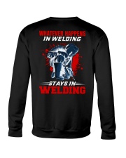 Welder Stay In Welding Crewneck Sweatshirt thumbnail