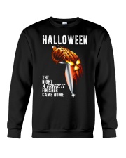 Halloween The Night A Concrete Crewneck Sweatshirt thumbnail