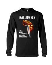 Halloween The Night A Concrete Long Sleeve Tee thumbnail