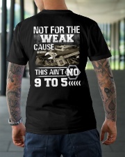 The weak Cause This ain't no 9 to 5 For Plumber Classic T-Shirt lifestyle-mens-crewneck-back-3