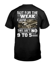 The weak Cause This ain't no 9 to 5 For Plumber Premium Fit Mens Tee tile