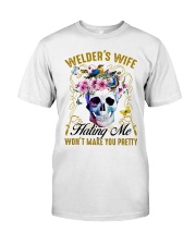 Welder's Wife Hating Me Won't Make You Pretty Premium Fit Mens Tee thumbnail