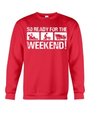 So Ready For The Weekend Concrete Finisher Crewneck Sweatshirt thumbnail