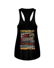Firefighter Life The Pain Is Real Ladies Flowy Tank thumbnail