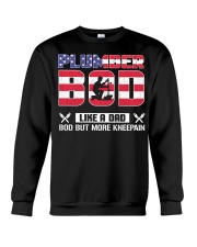 Plumber Bod Like A Dad Crewneck Sweatshirt thumbnail