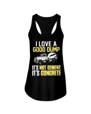 Concrete Finisher I Love A Good Dump Ladies Flowy Tank thumbnail