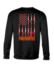 American Flag Firefighter Crewneck Sweatshirt thumbnail