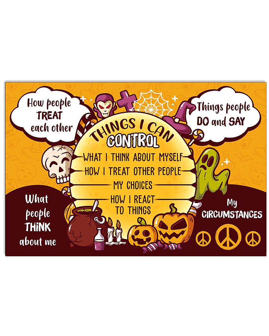 Things I Can Control 17x11 Poster