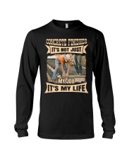 Concrete Finisher It' Not Just My Job Long Sleeve Tee tile