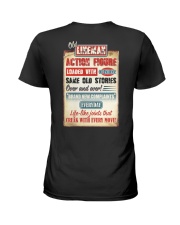 Old Lineman Action Figure Ladies T-Shirt thumbnail