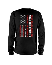 Veteran Flag My Oath Never Ends Long Sleeve Tee thumbnail