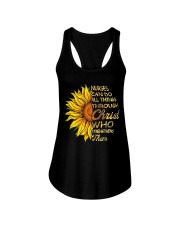 Nurses can do all things through Christ who streng Ladies Flowy Tank thumbnail
