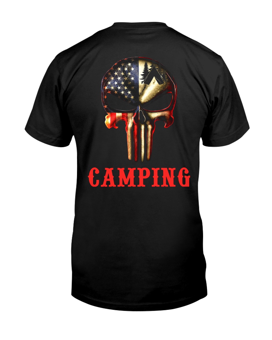 Camping Skull Classic T-Shirt