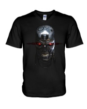 LOVE SKULL COOL V-Neck T-Shirt thumbnail