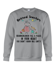 Retired Teacher Grandchildren Fill A Place Crewneck Sweatshirt tile