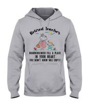 Retired Teacher Grandchildren Fill A Place Hooded Sweatshirt tile
