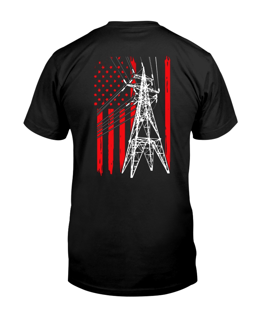 Power Line Flag Shirt Classic T-Shirt