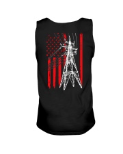 Power Line Flag Shirt Unisex Tank thumbnail