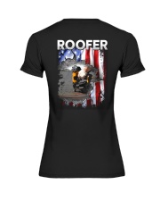 Roofer Flag Premium Fit Ladies Tee tile